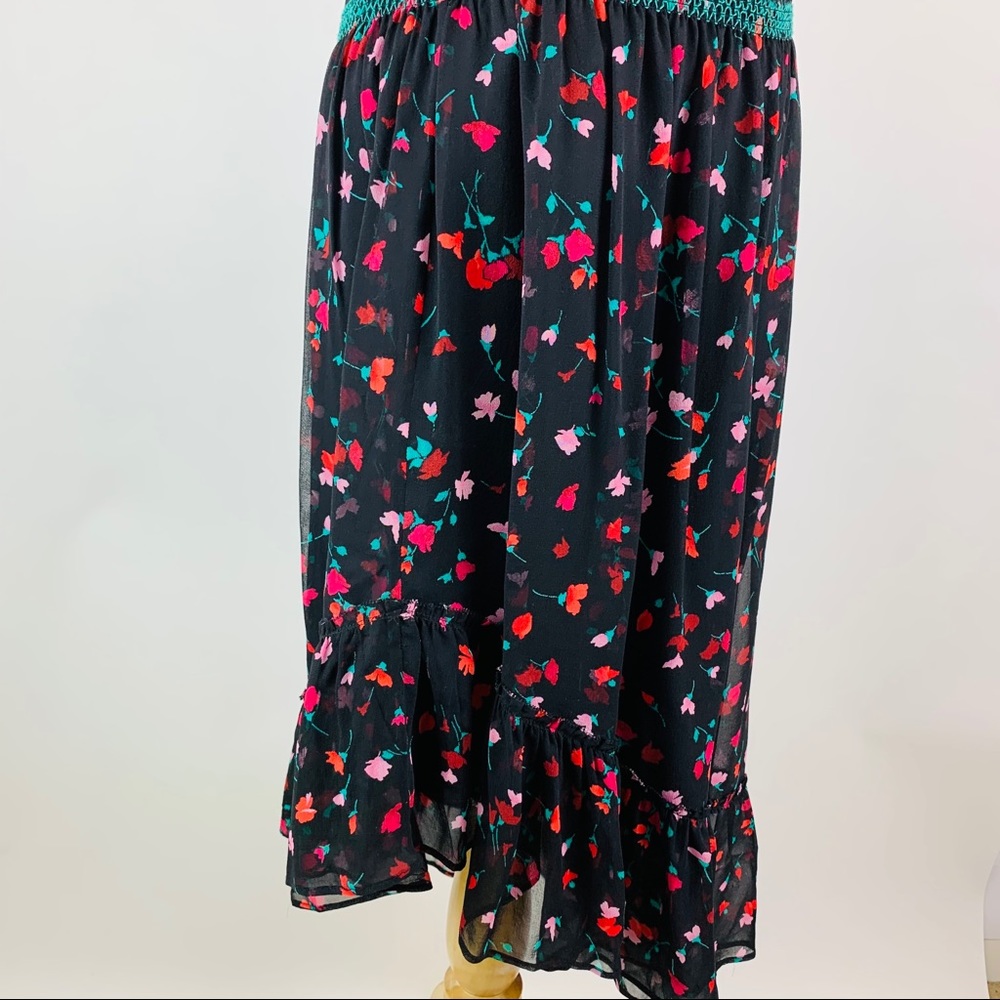 Joie Hafsa Silk Floral One Shoulder Dress Medium - Picture 8 of 13